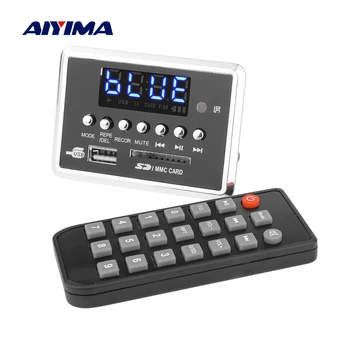 AIYIMA Bluetooth 5.0 MP3 Dekodér Rada AUX FM Rádio, Nahrávanie Zvuku Hudby Dekódovanie Modul DIY Zvuk Reproduktorov Zosilňovač Domov