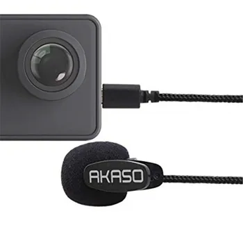 AKASO V50 Pro externý mikrofón pre AKASO V50 Pro Akcia Fotoaparát 4k Športové iba Kamera