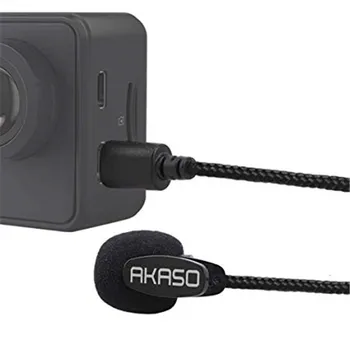 AKASO V50 Pro externý mikrofón pre AKASO V50 Pro Akcia Fotoaparát 4k Športové iba Kamera