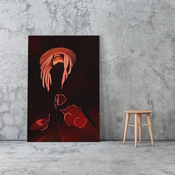 Akatsuki Itachi Uchiha naruto anime Plátno plagát Maľby nástenné Art decor Obývacia izba, Spálňa Štúdia Domáce Dekorácie Výtlačkov