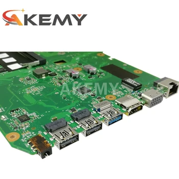 Akemy X751NV pôvodnej doske pre ASUS X751NA X751N Notebook doske X751NV doske s 4GB-RAM N3050 / N3060