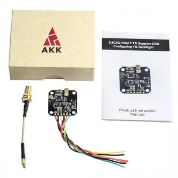 AKK FX3-ultimat 5.8 G 40CH 25/200/400/600mW OSD Prepínateľné Smart Audio FPV Vysielač pre RC FPV Racing Drone Multirotor RC Časť