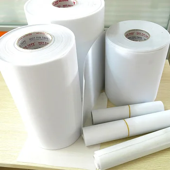 Akryl Hot Fix papiera, lepiaca páska 10 M dĺžka 24 CM široká samolepiaca žehlička na prenos tepla film super pre rýchlu Opravu kamienkami DIY nástroje Y2645