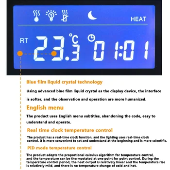 Akvárium Teplomer LCD Digitálny Termostat Teploty Merače Radič Nepremokavé akvárium Teplota Vody Meter Pet