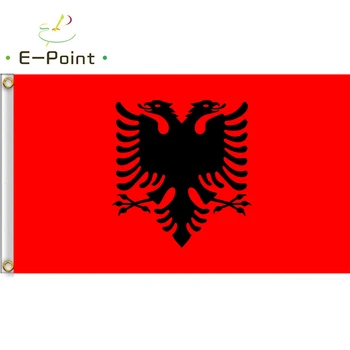 Albánsko Národného Futbalového Tímu Vlajkou 2*3 ft (60*90 cm) 3*5 ft (90*150 cm) Veľkosť Vianočné Dekorácie pre Domov Dary
