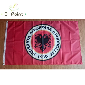 Albánsko Národného Futbalového Tímu Vlajkou 2*3 ft (60*90 cm) 3*5 ft (90*150 cm) Veľkosť Vianočné Dekorácie pre Domov Dary