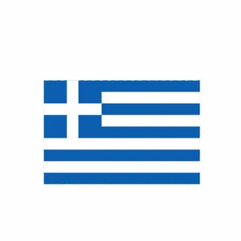 Aliauto Tvorivé Zábavné Grécku Vlajku Auto Nálepky, PVC Motocykel Dekorácie Kotúča, pre Kia Lada Mazda Mitsubishi,11 cm*7 cm