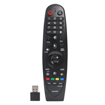 ALLOYSEED Smart TV Diaľkový ovládač pre LG Nahradenie s USB Prijímač pre LG Magic Remote E-MR600 AN-MR650 42LF652v 49UH619V