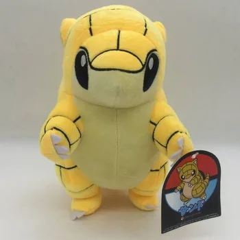 Alola Regióne Prvé vydanie Sandshrew roztomilé plyšové žltá pangolin bábiky hračky Anime zvierat Sandslash soft pre Deti darček