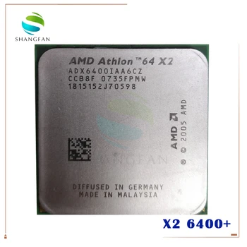 AMD Athlon X2 6400 X2 6400+ 3,2 GHz ADX6400IAA6CZ Dual-Core CPU Procesor Socket AM2 940pin