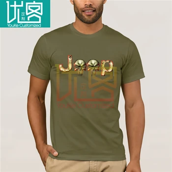 Americké Auto Jeep Punisher Lebky Off Road Srt Čierne tričko 2020 Letné T-shirts Mužov Hot Predaj Oblečenia Vlastné Tričká on-Line