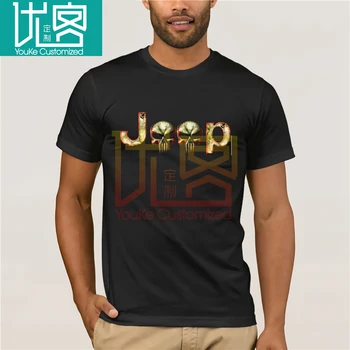Americké Auto Jeep Punisher Lebky Off Road Srt Čierne tričko 2020 Letné T-shirts Mužov Hot Predaj Oblečenia Vlastné Tričká on-Line