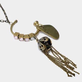 Amorita boutique Aby vintage lemovaný dávnych náhrdelníky