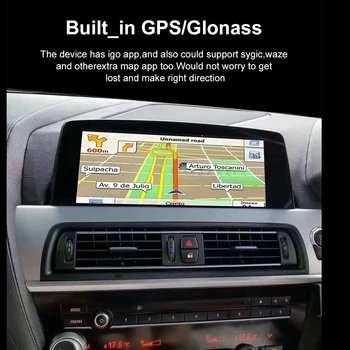 Android 10.0 GPS Hráč forBMW 6 Série F06/F12(2010-2012)CIC 4PIN WiFi APP 1920*720 Auto Stereo GPS Navigácie Vedúci Jednotky
