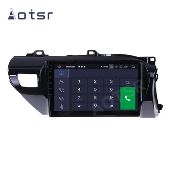 Android 10 PX6 Auto rádio Prehrávač, GPS Navigáciu Pre Toyota Hilux RHD-2018 Auto Stereo 2din Multimediálny Prehrávač Videa HeadUnit