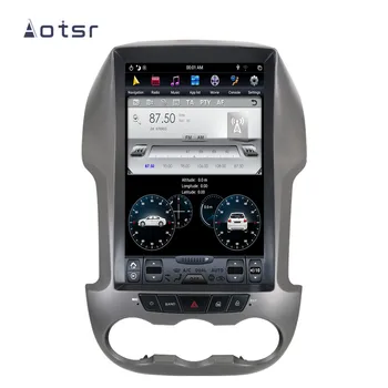 Android 8.1 4+64 G Tesla štýl DVD multimediálny prehrávač, GPS navigáciu pre Ford Ranger F250 2011+ Auto stereo rádio prehrávač Vedúci jednotky