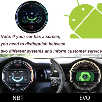 Android Multimediálny Prehrávač Pre BMW MINI ONE F55 F56 Cooper S-2019 autorádio, 9 palcový IPS displej Apple Carplay Video Prehrávač