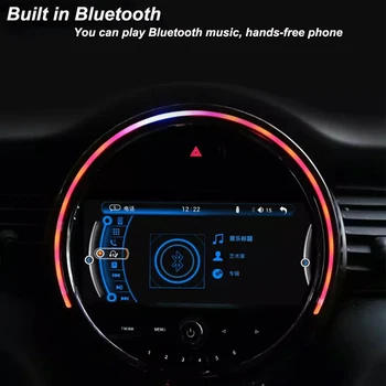 Android Multimediálny Prehrávač Pre BMW MINI ONE F55 F56 Cooper S-2019 autorádio, 9 palcový IPS displej Apple Carplay Video Prehrávač
