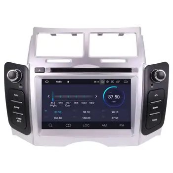 Android10.0 4G+64GB auto DVD prehrávač, GPS multimediálne Radio Na Toyota Yaris 2005-2011 auta s GPS Navigácie Headunit Vstavaný DSP