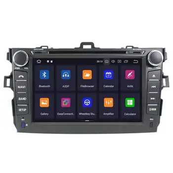 Android10.0 4G+64GB Auto Multimediálny prehrávač GPS Pre Toyota Corolla Roky 2007-2013, Rádio, Video Prehrávač, GPS Navigáciu, Vedúci Jednotky Video Uni