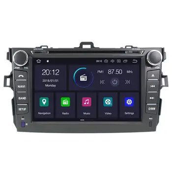 Android10.0 4G+64GB Auto Multimediálny prehrávač GPS Pre Toyota Corolla Roky 2007-2013, Rádio, Video Prehrávač, GPS Navigáciu, Vedúci Jednotky Video Uni