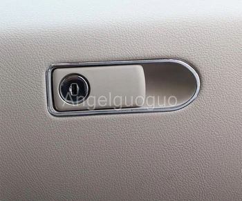 Angelguoguo Auto Rukavice Box Prepínač Nálepky Rám, Kryt Výbava vhodné Na Mercedes Benz-2017 C triedy W205 /GLC triedy X253