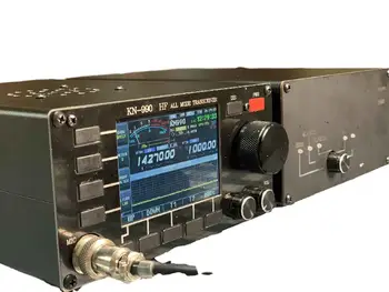 Anglické Menu KN-990 HF 0.1~30MHz SSB/CW/AM/FM/DIGITÁLNY AK-DSP Amatérske Ham Radio Vysielač Spektrum KP990 Zosilňovač 100W
