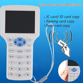 Anglický 10 frekvencie (RFID Kopírka ID IC Čitateľ, Spisovateľ kópiu M1 13.56 MHZ Šifrované Rozmnožovacie Programátor USB NFC