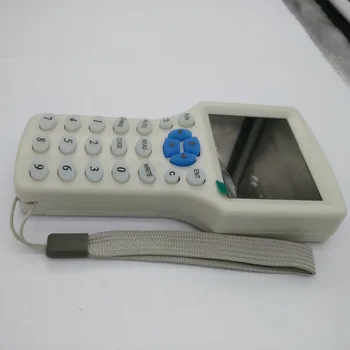 Anglický Jazyk RFID Reader Spisovateľ Kopírka Rozmnožovacie IC/ID 10 Frekvencie S USB Kábel Pre 125Khz 13.56 Mhz Karty, LCD Displej