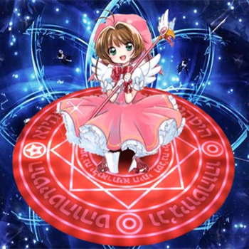 Anime Cardcaptor Sakura Magic Pole Bezdrôtová Nabíjačka Pre iPhone Chytrý Telefón QI Bezdrôtový Rýchle Nabíjanie Clow SVORKA Prenosné Darček