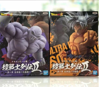 Anime D B Super Chousenshi Retsuden Goku Ultra Inštinkt Jiren Akcie Obrázok Hračky Model Figurals Pôvodné Banpresto 15 cm