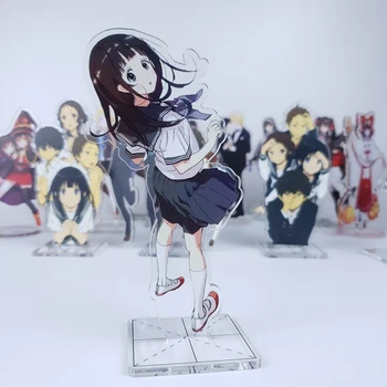 Anime Hyouka Oreki Houtarou Chitanda Eru Fukube Satoshi Mayaka Akrylový Stojan Obrázok Dekorácie Cosplay Stôl Dekor Darček 15 cm