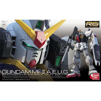 Anime Mobile suit RG 1/144 AEUG RX-178 Mark-II Gundam Zostaviť Model Boj juguetes Robot gunpla Akcie Obrázok gunpla deti hračky