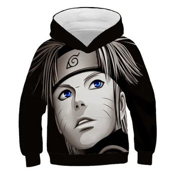 Anime Naruto Hoodies Streetwear Módy Pár Kabát Cartoon Sasuke Japonsko Unisex Hoodies Pre Dospievajúce Dievčatá Jeseň Zima Sveter Top