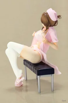 Anime Obrázok Lechery ENTERGRAM Tréningový denník mňa a jej (zdravotná sestra) Mio Akagi PVC Akcie Obrázok Hračky Sexy Dievča Kolekcia Bábik