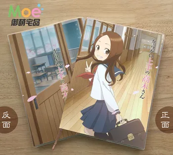 Anime Provokujúcej Master Takagi-san Takagi Obrázok Student Notebook Jemná Ochrana Očí poznámkový blok 6590 Denník Memo Deti Darček