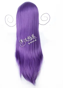 Anime Soul Eater Medusa Blair Cosplay Parochňu dlhé fialové Parochne tepelnú Odolnosť Vlákna Syntetické Falošné Vlasy