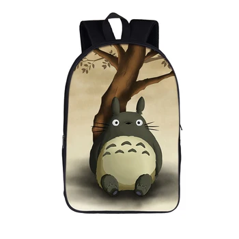 Anime Totoro / Ponyo Batoh pre Dospievajúcich Chlapcov, Dievčatá, Deti, Školské Tašky Deti Cestovná Taška Bookbag Študent Školské Batohy Darček