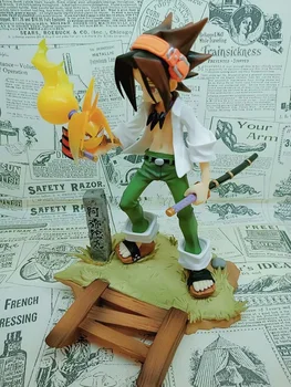 Anime Šaman King Asakura Ste PVC Akcie Obrázok Zberateľskú Model bábiky hračky 18 cm