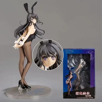 Aniplex Darebák nesníva o Bunny Dievča Senpai Sakurajima Mai Obrázok Anime Sexy Dievčatá PVC Akčné Figúrky Anime obrázok Modelu