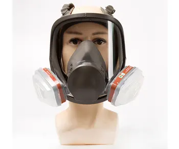 Anti-Fog 6800 celotvárová Maska Respirátor Plynové Masky Priemyselné Maľovanie Striekaním Bezpečnosti Práce, Formaldehyd ochrany plynová maska