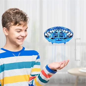 Anti-kolízie Lietanie Vrtuľníkom Magické Ruky UFO Loptu Lietadla Snímanie Mini Indukčné Drone Deti Elektrické, Elektronické Hračky