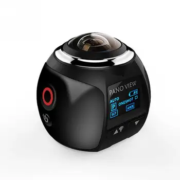 Anti-Shake VR širokouhlý HD Vodotesné Mini DV Športové Kamery WIFI 4K 360-Stupňový Panoramatický Jednoduché ovládanie