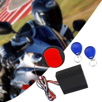 Anti-theft Motocykel Bezdrôtový Zámok ID Karty Snímanie Neviditeľné Zabudovaný Zámok, Ochrana proti Krádeži Zariadenia Inteligentný Senzor Refitting