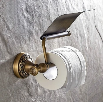 Antique Brass toaletný papier roll stojany stojan,Kúpeľňa accessoties retro tissue papiera držiak vysokej kvality Nba486