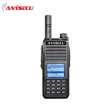 Anysecu 4G Rádio Walkie Talkie G6000 systému Linux Realptt Platformu UHF 400-470MHz S GPS Poloha Funkcia
