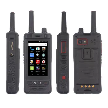 Anysecu W5 Siete Rádio 3G Android 6.0 Mobilný Telefón IP67 5000mAh PTT UHF Rádio Walkie Talkie Bluetooth, Wifi, GPS REÁLNE PTT ZELLO