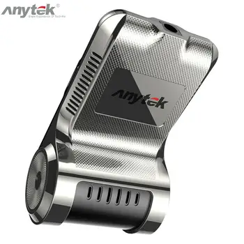 Anytek X28 Auto Dash Cam 1080P FHD Objektív WiFi ADAS GPS DVR Kamera Dashcam Nahrávač