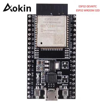 Aokin ESP32 Wroom 32D Bezdrôtový WiFi Bluetooth esp32-devkitc-32d Vývoj Doska