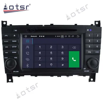Aotsr Android 10.0 4+64 G autorádia GPS Navigácie DSP Pre Benz, C-Trieda W203 2004+ HD Auto Auto Stereo Video, Multimediálne DVD Prehrávač